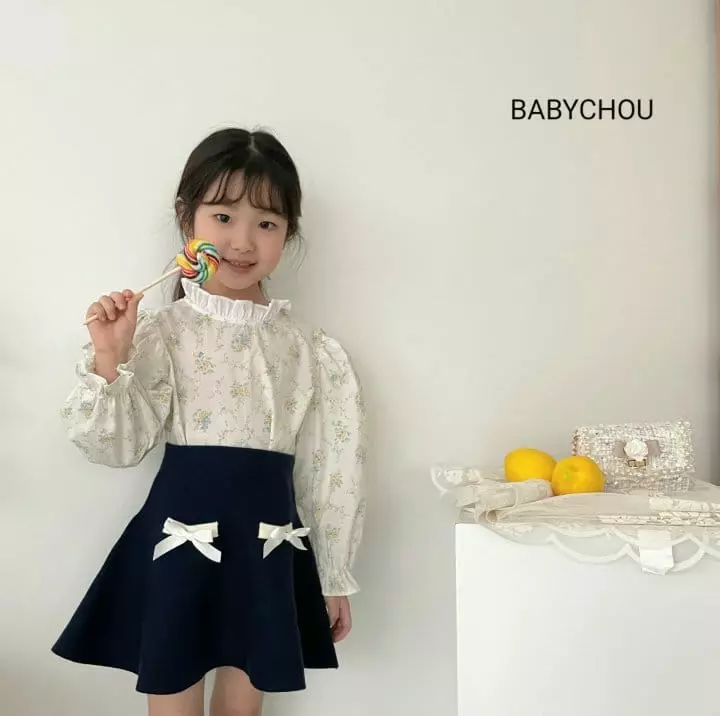 Babychou - Korean Children Fashion - #childofig - Hellen Blouse - 11