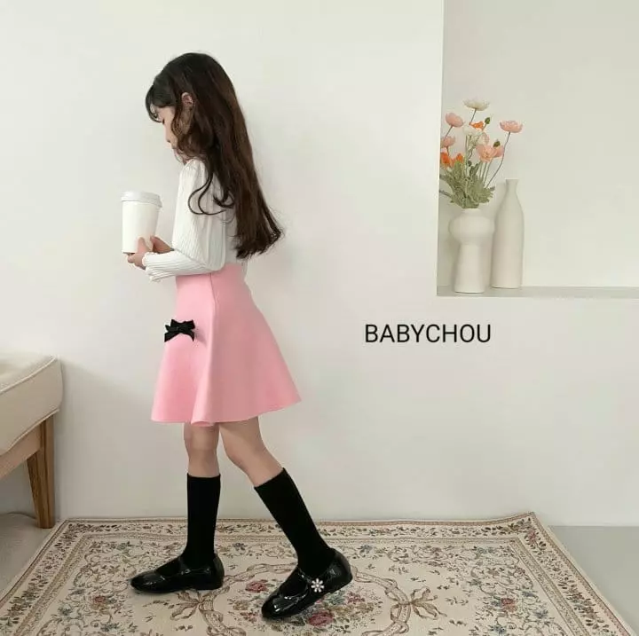 Babychou - Korean Children Fashion - #stylishchildhood - Cellin Skirt - 4