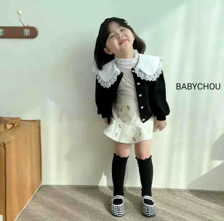 Babychou - Korean Children Fashion - #childofig - Waffle Cardigan - 9