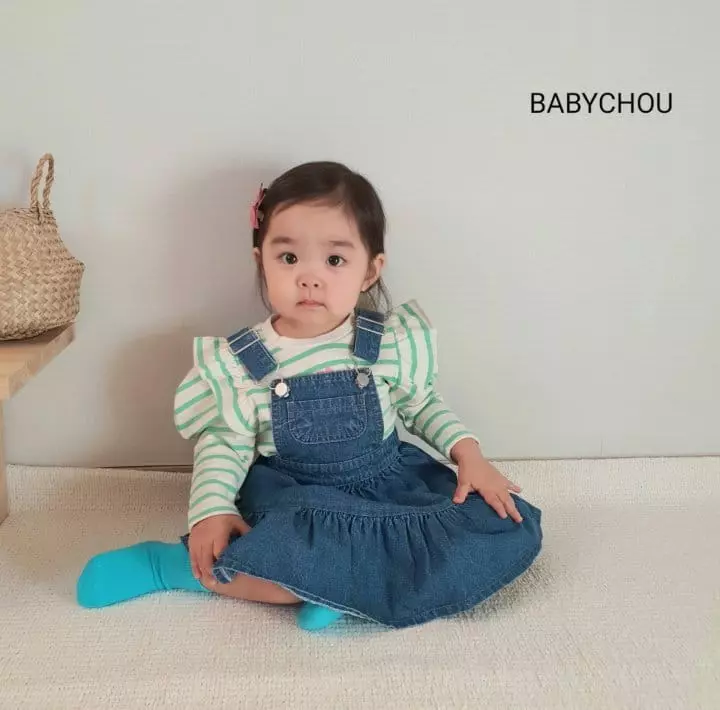 Babychou - Korean Children Fashion - #childofig - Hear Swing Tee - 3