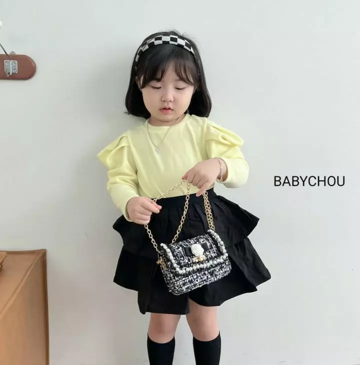 Babychou - Korean Children Fashion - #childrensboutique - Maple Skirt - 7