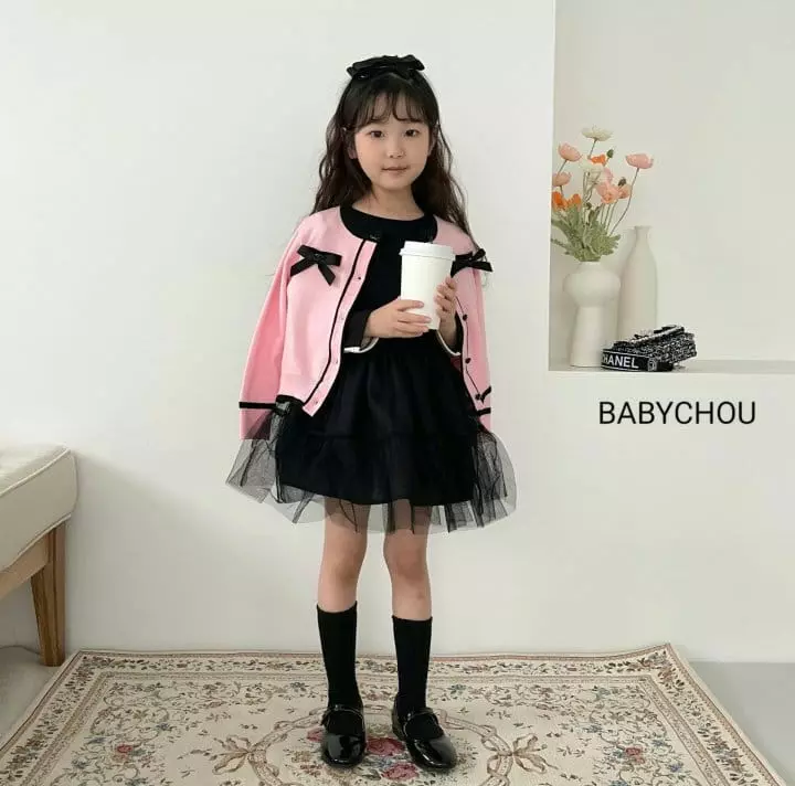 Babychou - Korean Children Fashion - #childrensboutique - Bling Sha Skirt - 6