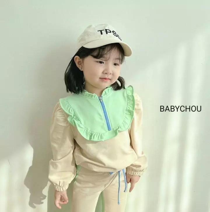 Babychou - Korean Children Fashion - #childrensboutique - Fia Top Bottom Set - 2