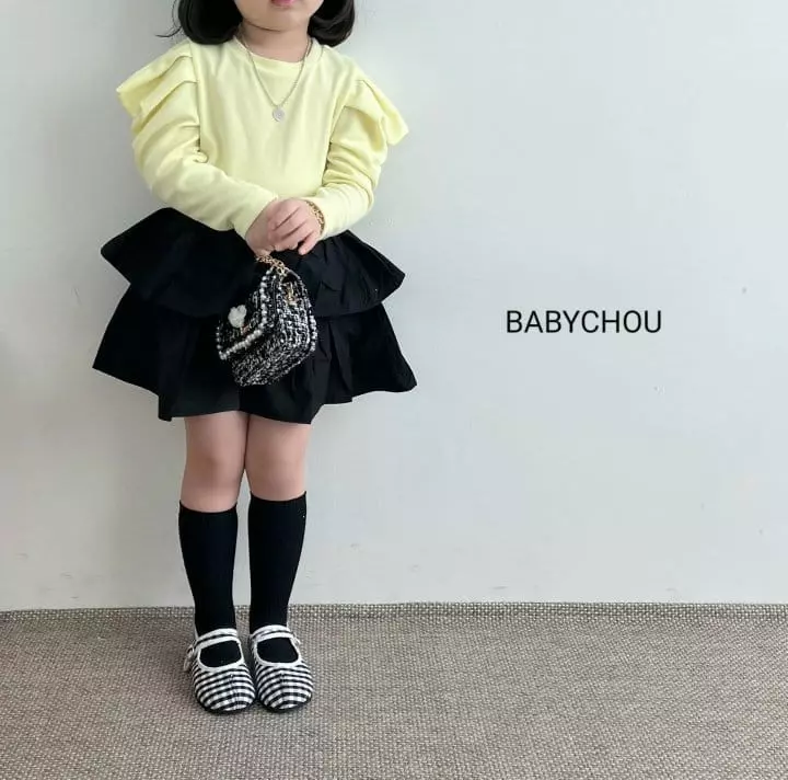 Babychou - Korean Children Fashion - #designkidswear - Maple Skirt - 8