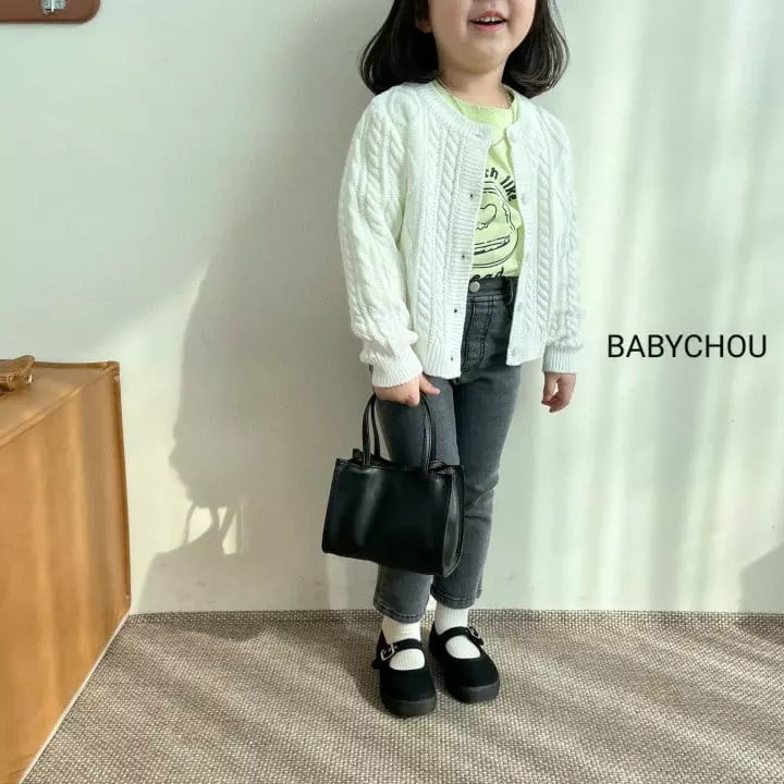 Babychou - Korean Children Fashion - #designkidswear - Smile Jeans - 3