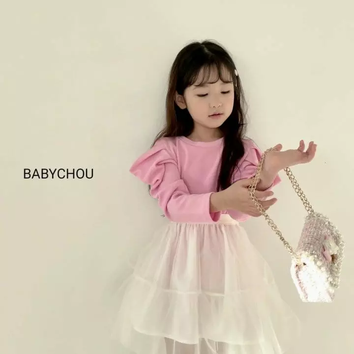 Babychou - Korean Children Fashion - #fashionkids - Bling Sha Skirt - 9