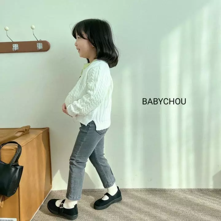 Babychou - Korean Children Fashion - #fashionkids - Smile Jeans - 5