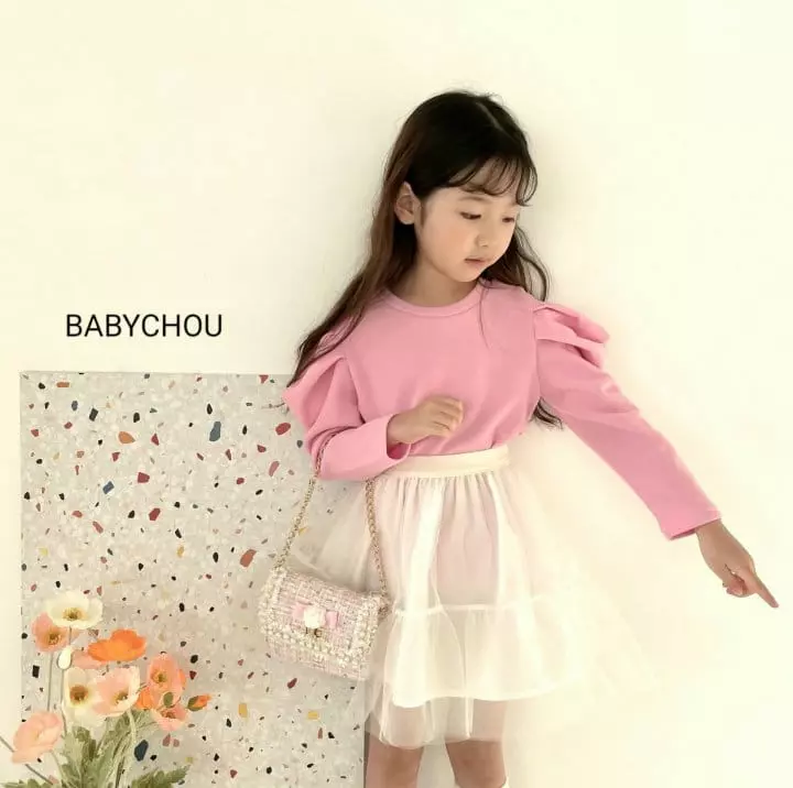 Babychou - Korean Children Fashion - #kidsshorts - Sha Sha Tee - 5