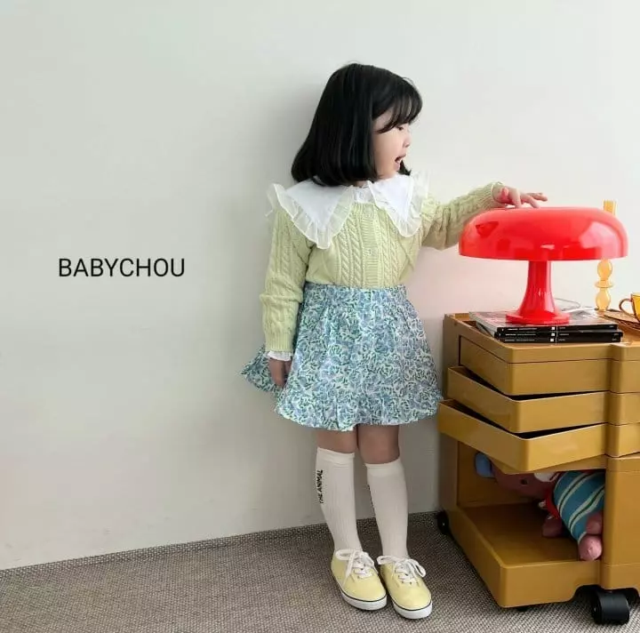 Babychou - Korean Children Fashion - #kidsshorts - Spring Spring Skirt - 5