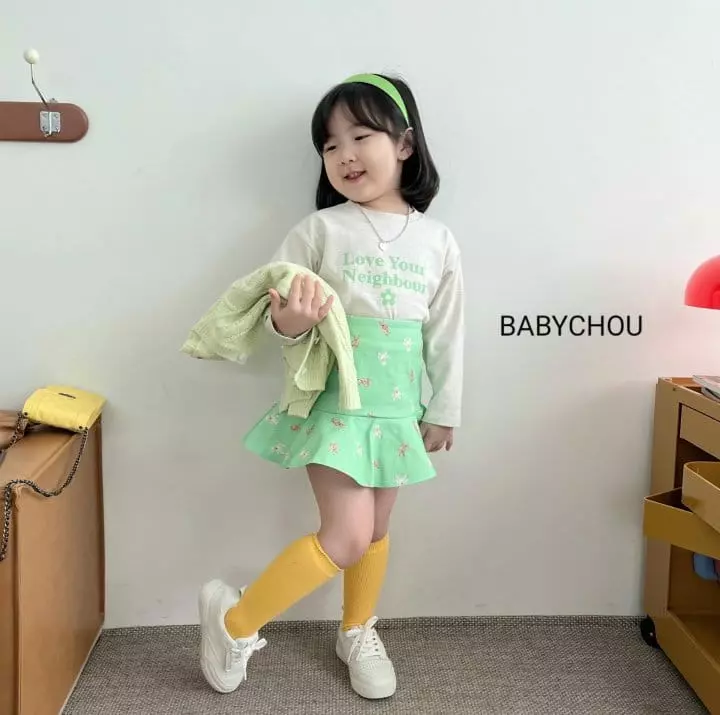 Babychou - Korean Children Fashion - #kidsstore - Teddy Skirt - 9