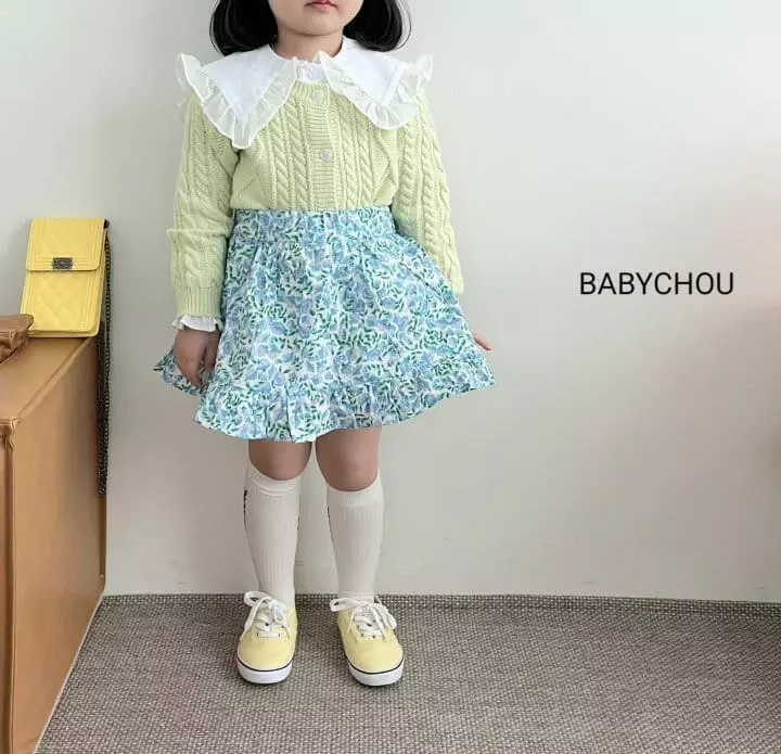 Babychou - Korean Children Fashion - #kidsstore - Spring Spring Skirt - 6