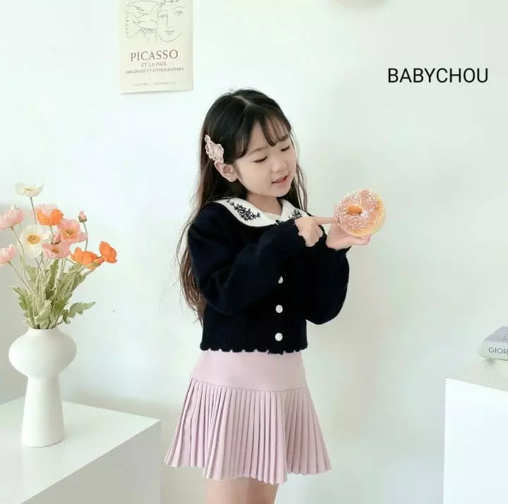 Babychou - Korean Children Fashion - #kidzfashiontrend - Lewis Cardigan - 6