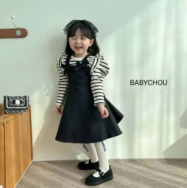 Babychou - Korean Children Fashion - #kidzfashiontrend - Hear Swing Tee - 11
