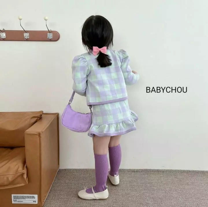 Babychou - Korean Children Fashion - #kidzfashiontrend - Bli Top Bottom Set - 9