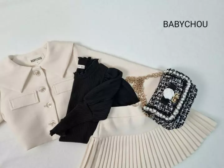 Babychou - Korean Children Fashion - #littlefashionista - Jenny Tee - 7