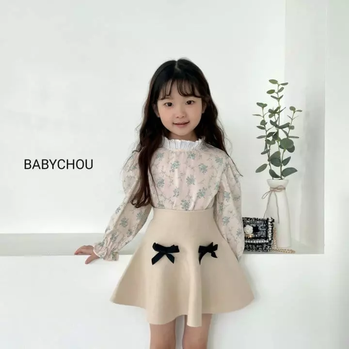 Babychou - Korean Children Fashion - #Kfashion4kids - Hellen Blouse - 4