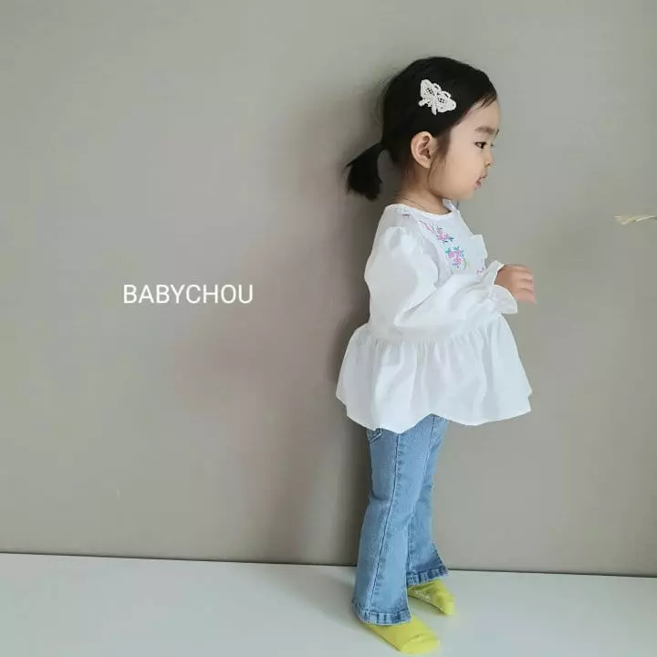 Babychou - Korean Children Fashion - #littlefashionista - French Blouse - 3