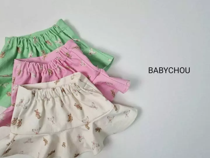 Babychou - Korean Children Fashion - #littlefashionista - Teddy Skirt - 12
