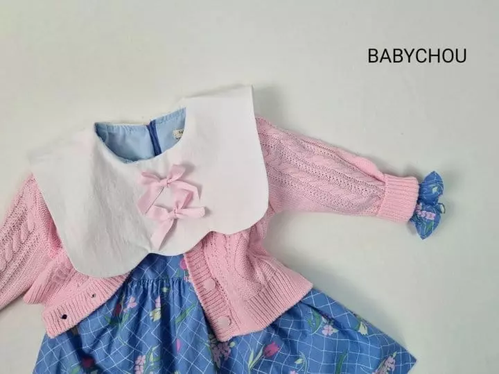 Babychou - Korean Children Fashion - #littlefashionista - Scarlet One-piece - 6