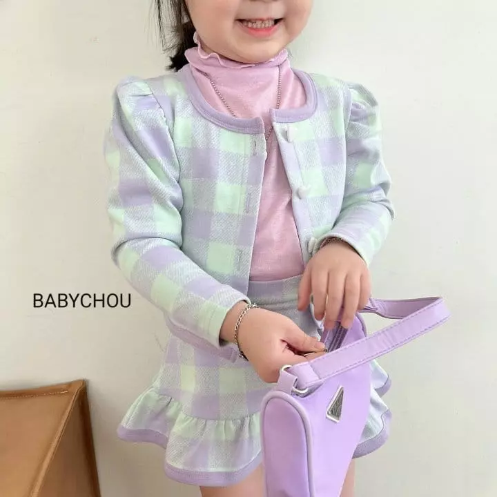 Babychou - Korean Children Fashion - #littlefashionista - Bli Top Bottom Set - 11