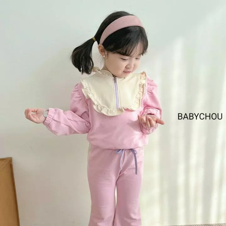 Babychou - Korean Children Fashion - #littlefashionista - Fia Top Bottom Set - 10