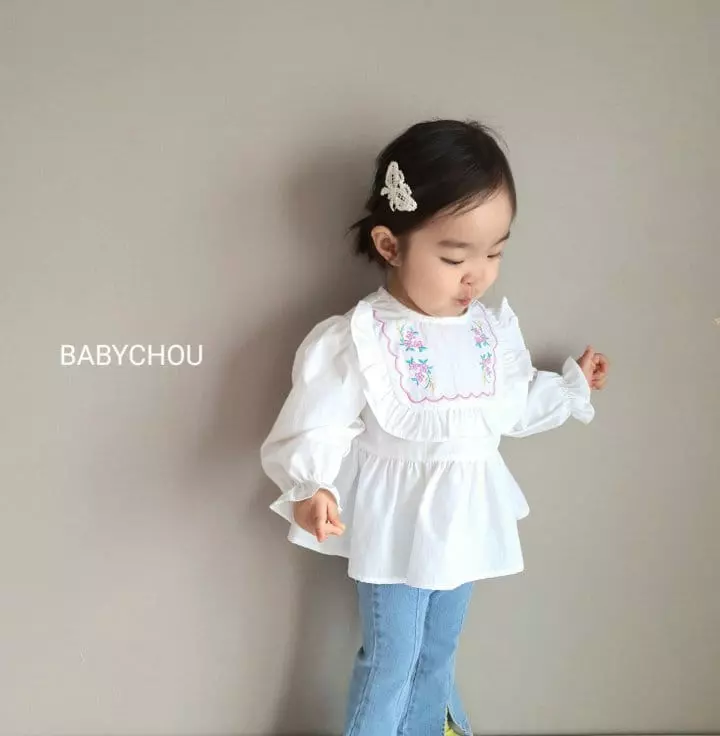 Babychou - Korean Children Fashion - #littlefashionista - French Blouse - 4