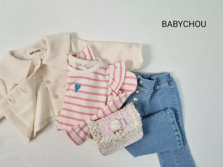 Babychou - Korean Children Fashion - #magicofchildhood - Unbalance Bootscut Pants - 12