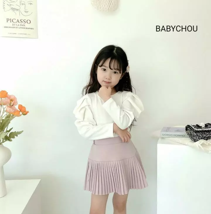 Babychou - Korean Children Fashion - #prettylittlegirls - Sha Sha Tee - 12