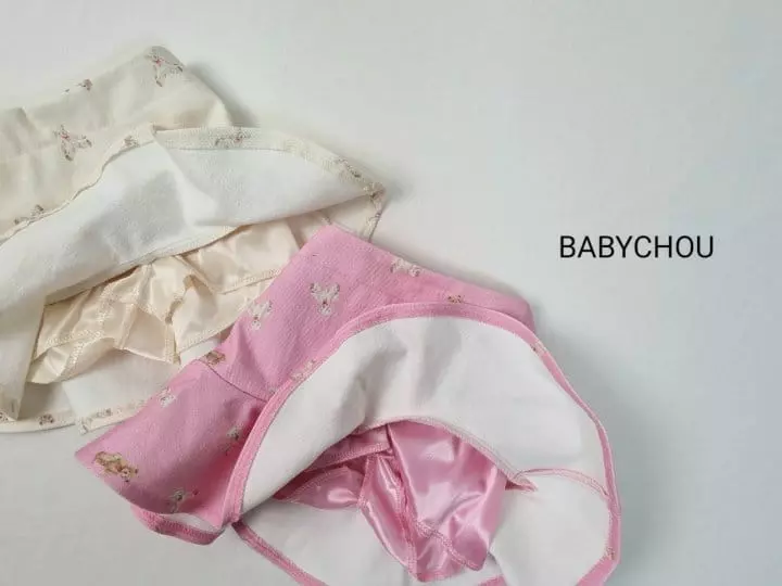 Babychou - Korean Children Fashion - #toddlerclothing - Teddy Skirt