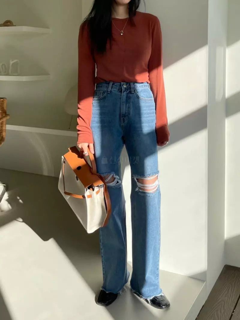 Baguette - Korean Women Fashion - #momslook - Vintage Pants - 2