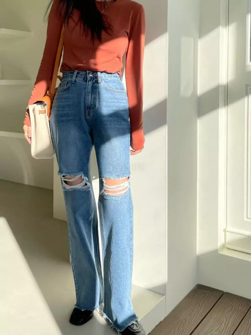 Baguette - Korean Women Fashion - #womensfashion - Vintage Pants - 4