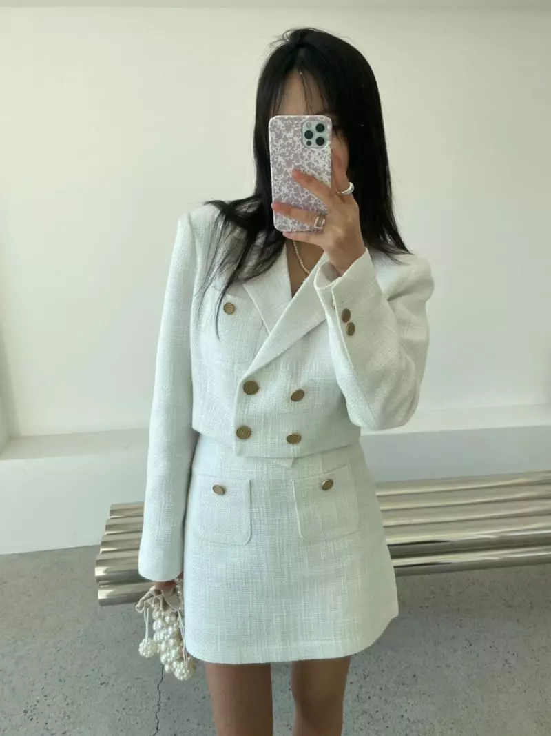 Baguette - Korean Women Fashion - #momslook - Jenny Top Bottom Set
