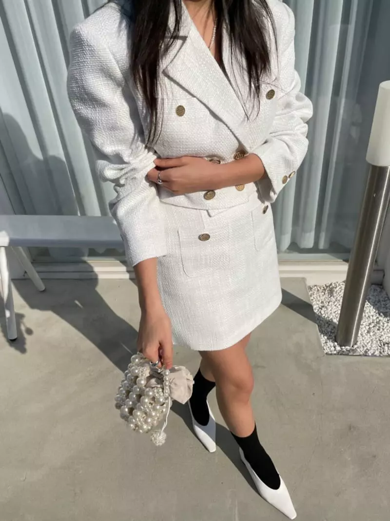 Baguette - Korean Women Fashion - #momslook - Jenny Top Bottom Set - 2