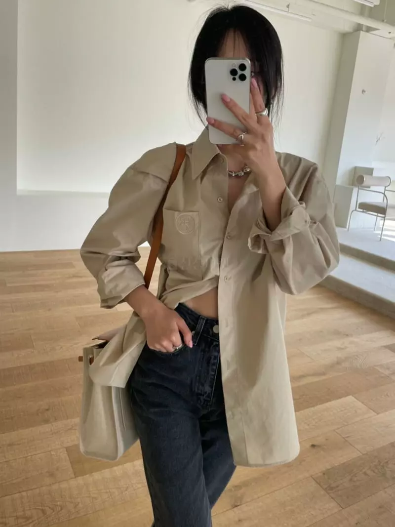 Baguette - Korean Women Fashion - #momslook - H Shirt - 3