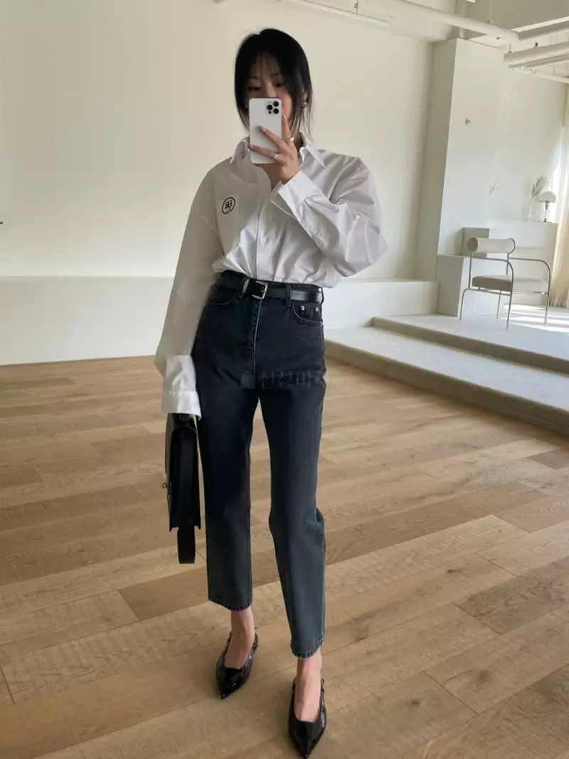 Baguette - Korean Women Fashion - #momslook - Salt Jeans - 2