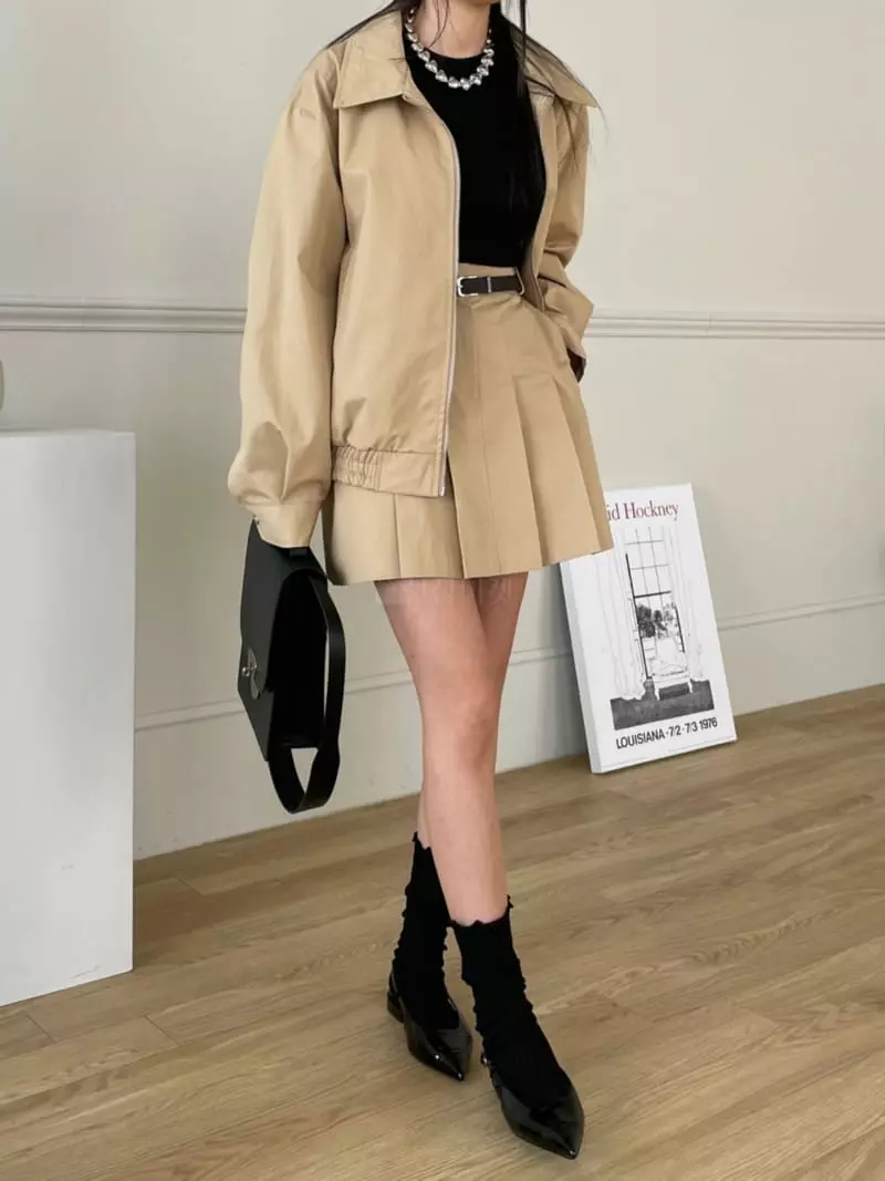 Baguette - Korean Women Fashion - #pursuepretty - Garden Outer Bottom Set - 3