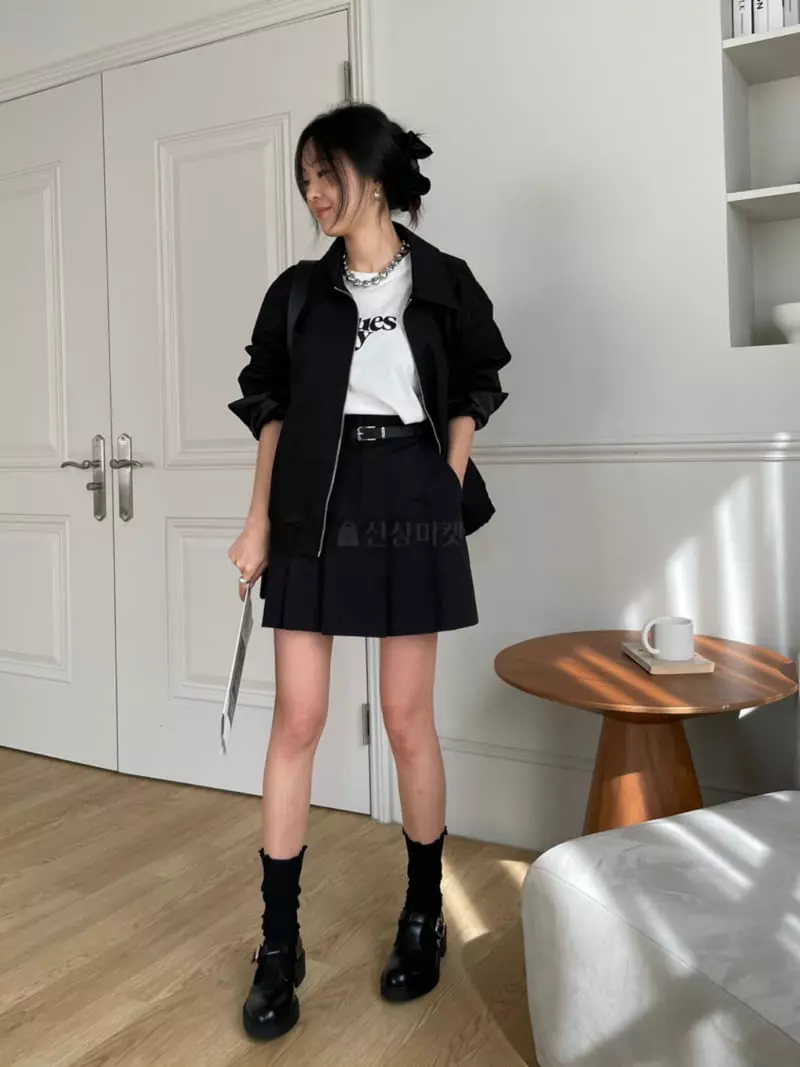 Baguette - Korean Women Fashion - #vintageinspired - Garden Outer Bottom Set