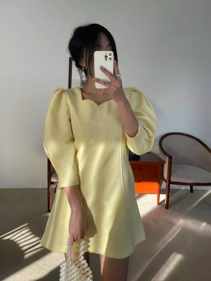 Baguette - Korean Women Fashion - #womensfashion - Heart One-piece - 2