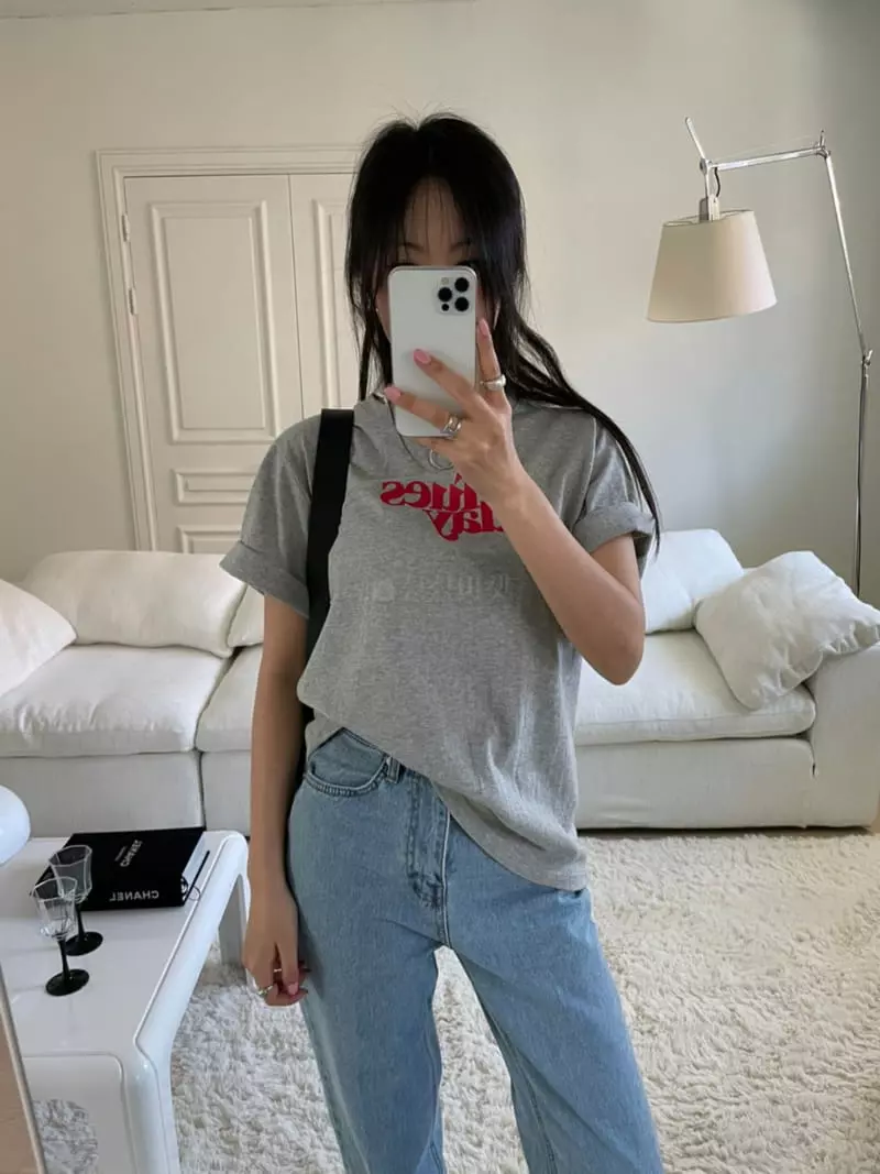 Baguette - Korean Women Fashion - #momslook - Day Tee - 4