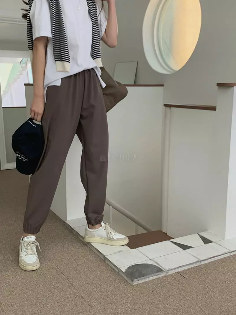 Baking Powder - Korean Women Fashion - #momslook - Hush Jogger Pants - 3
