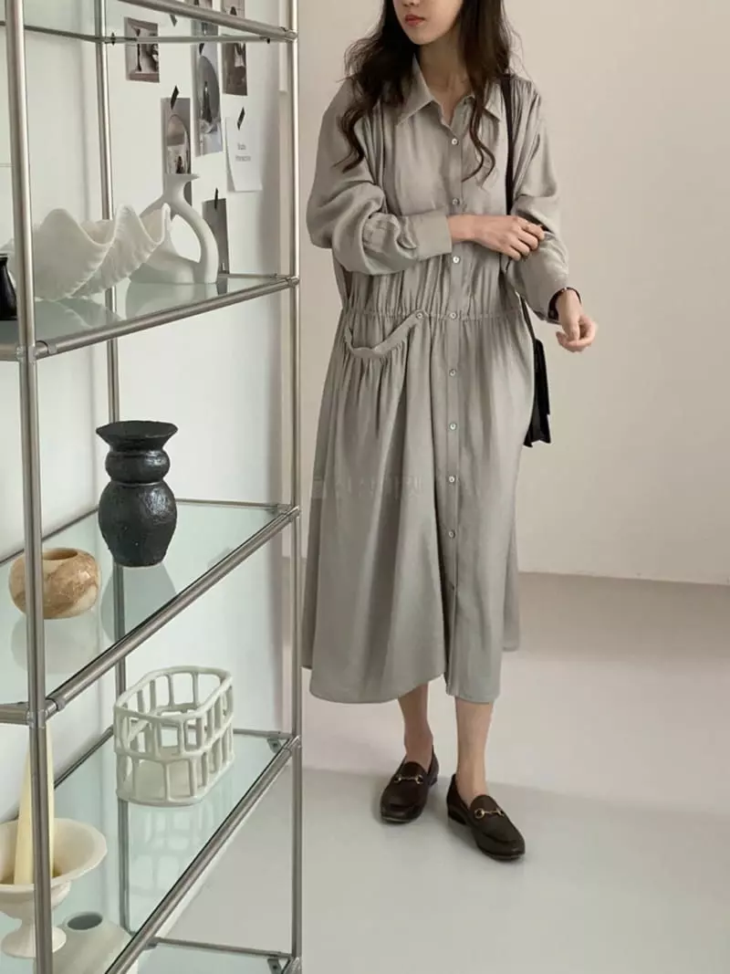 Baking Powder - Korean Women Fashion - #momslook - Lafayel One-piece - 2