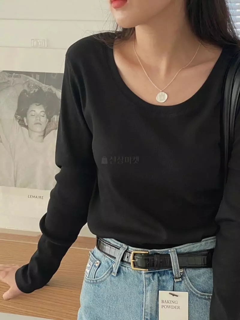 Baking Powder - Korean Women Fashion - #momslook - Holic Tee - 2