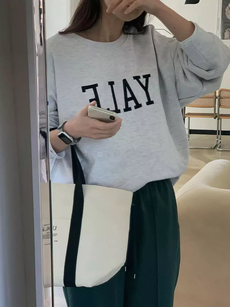 Baking Powder - Korean Women Fashion - #momslook - Yale Sweatshirt