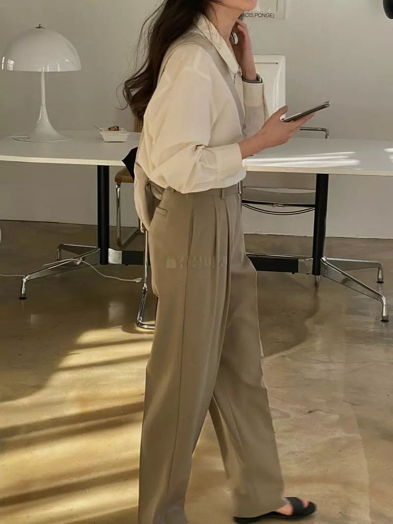 Baking Powder - Korean Women Fashion - #momslook - Mood Pants - 2