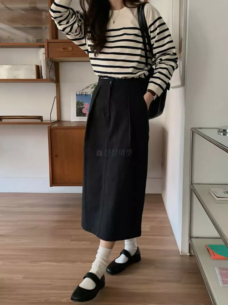 Baking Powder - Korean Women Fashion - #restrostyle - Like Skirt - 2