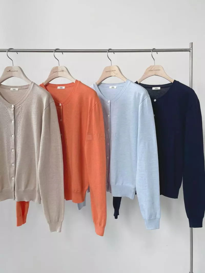 Baking Powder - Korean Women Fashion - #momslook - Twisted Cardigan - 4