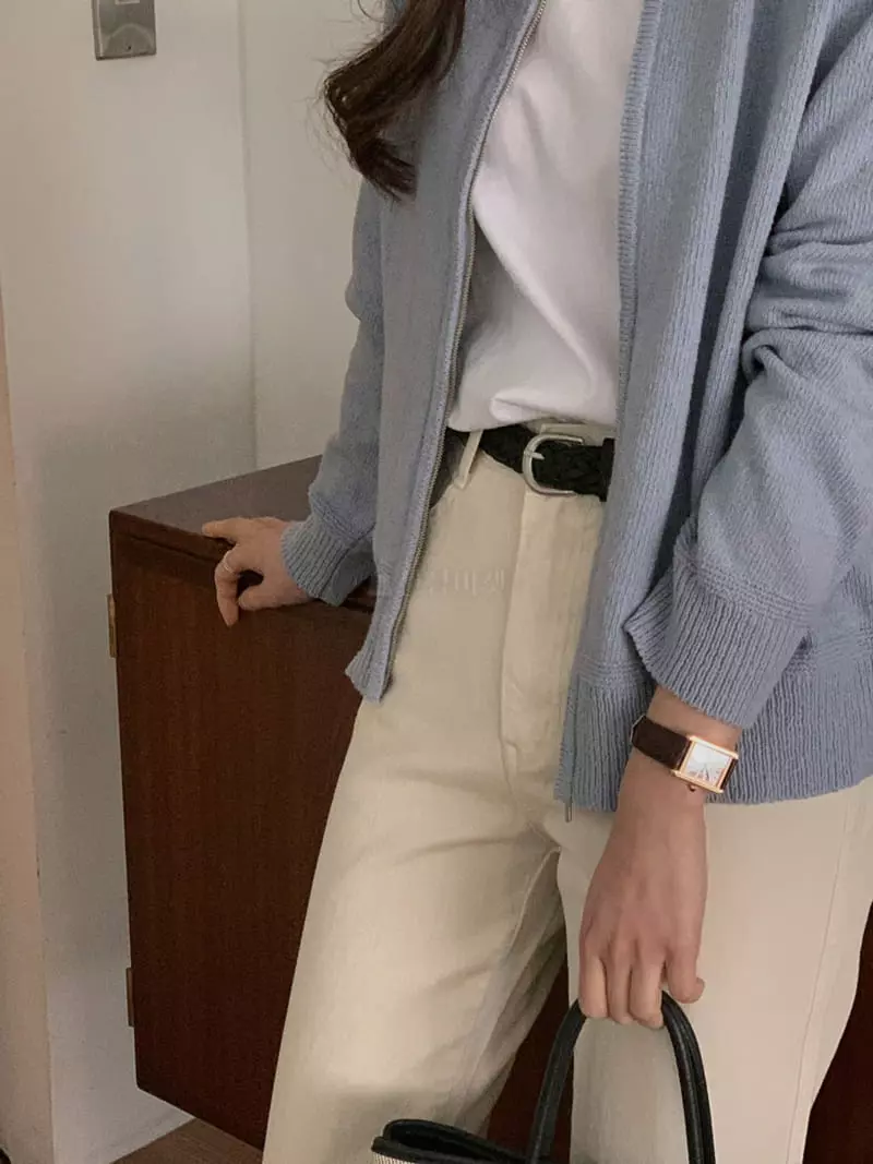 Baking Powder - Korean Women Fashion - #womensfashion - Coco Zip-up Cardigan