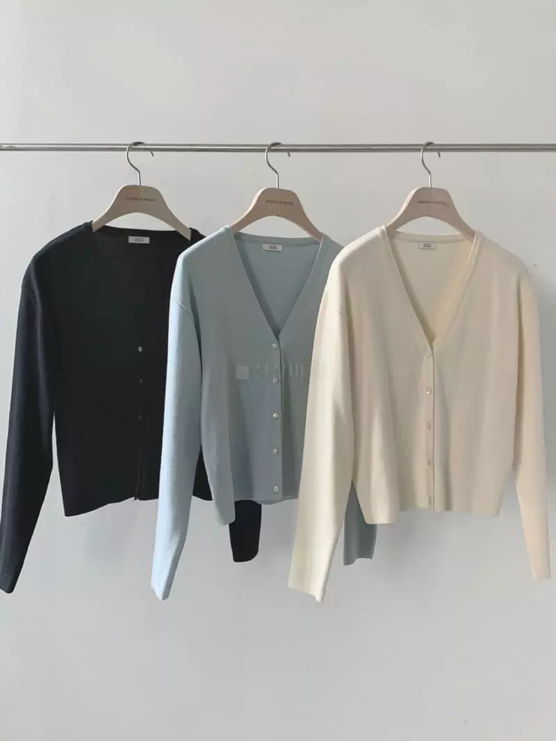 Baking Powder - Korean Women Fashion - #momslook - Cotton Cardigan - 4
