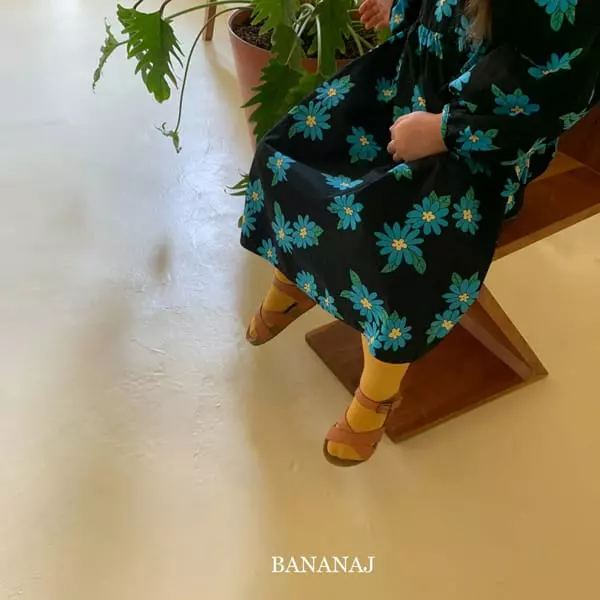 Banana J - Korean Children Fashion - #childofig - Big Flower One-piece - 11