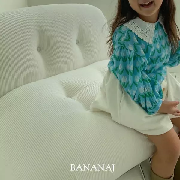 Banana J - Korean Children Fashion - #kidsshorts - Tulip Knit Blouse - 10